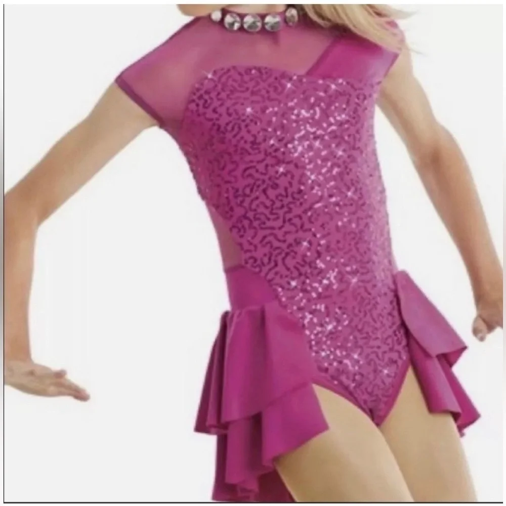 Weissman Stupid Cupid in Pink Extra Large Child Dance recital Ballet Jazz